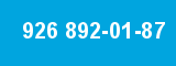 926 892-01-87